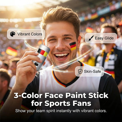 🔥 Buy 1 Get 1 Free | World Cup Fan Face Paint. Show Your Team Colors. Cheer Like a Champion. 🏆⚽