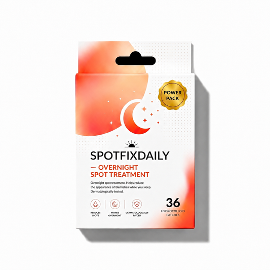 Spotfixdaily Overnight Pimple Patches – Your Overnight Acne Solution
